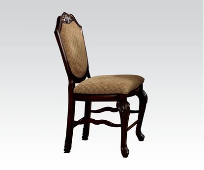 Picture of Chateau De Ville Espresso 2 Pcs. Counter Height Chair    (Set of 2)