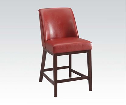 Picture of Red Counter Height Chair  W/No P2 Concern  (Set of 2)