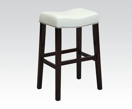 Picture of 26" White Stool No P2 Concern  (Set of 2)