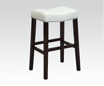 Picture of 31" White Stool No P2 Concern  (Set of 2)