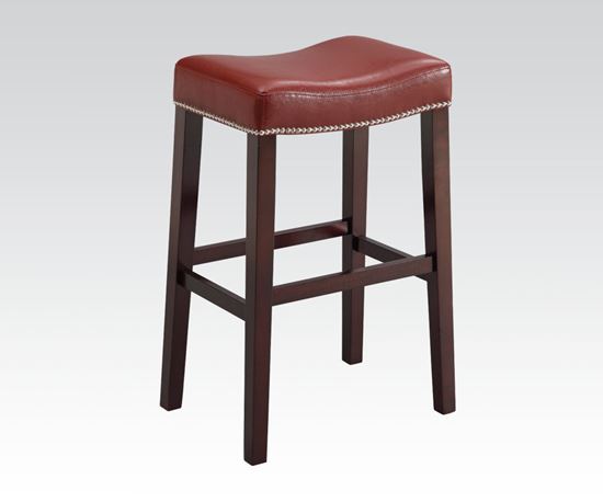 Picture of 26" Red Stool No P2 Concern  (Set of 2)