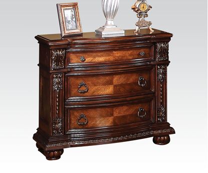 Picture of Nathaneal Traditional Tobacco Night Stand 