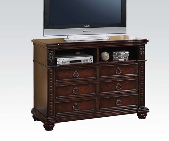 Picture of Daruka Traditional Cherry Finish  Media Chest 