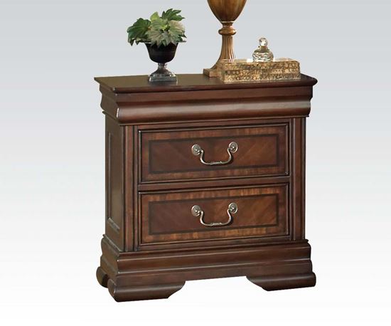 Picture of Hennessy Brown Cherry Finish Nightstand