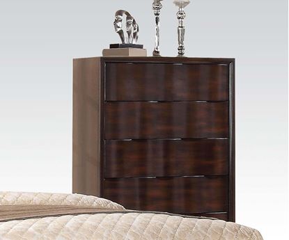 Picture of Travell High Back Walnut Finish Chest 