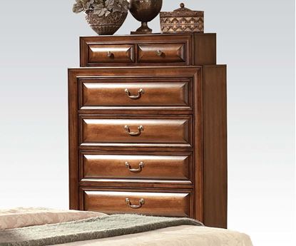 Picture of Konance Brown Cherry Finish Bedroom Chest 