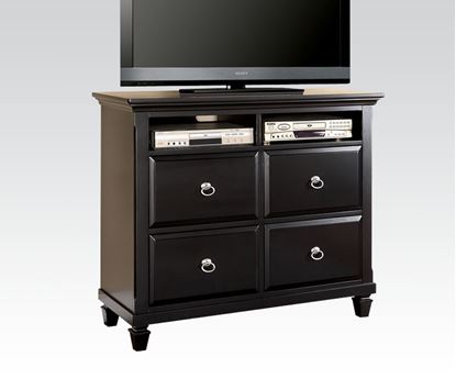 Picture of Traditional Black Merivale Media Chest 