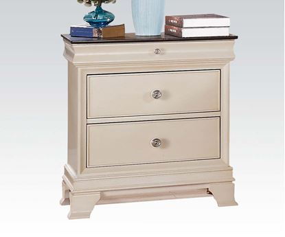 Picture of Louis Philippe III Cream Finish Night Stand 