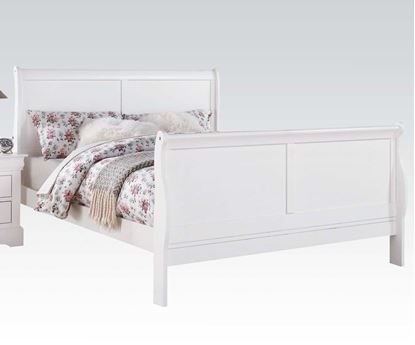 Picture of Louis Philippe III White  Twin Bed