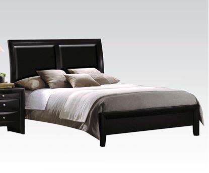 Picture of Ireland Black Finish Bycast Eastern King Bed