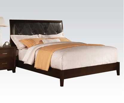 Picture of Tyler Contemporary Black Finish Eastern King Bed 