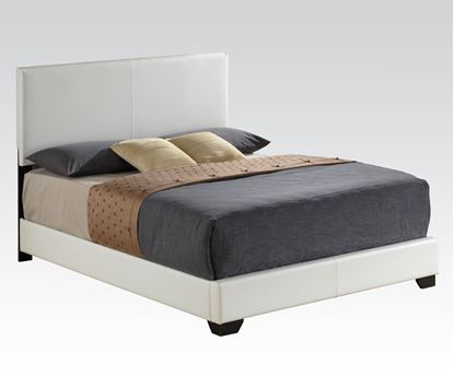 Picture of White Pu Eastern King Bed Hb/Fr  W/P2 (1A Pking)