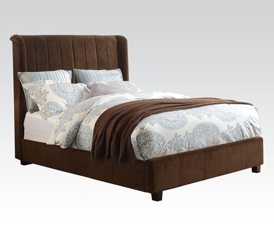 Picture of Queen Bed W/Hb/Fb/Sr  W/P2 (22 Veneer Slats)