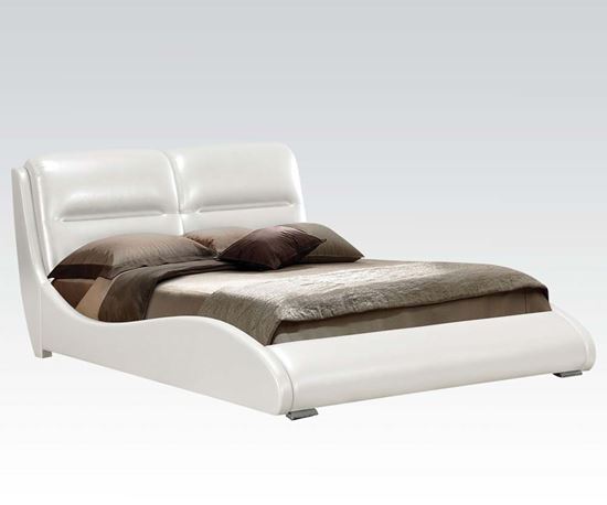 Picture of White Queen Pu Bed (Hb/Fb/R)