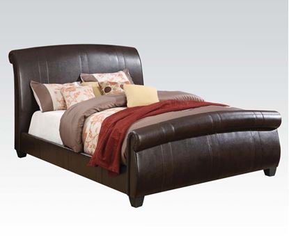 Picture of Espresso Queen Bed Hf/R  W/P2