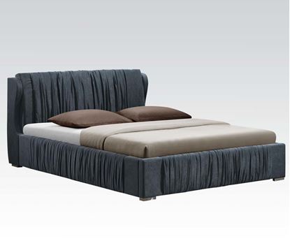 Picture of Gray E King Fabric Bed (Hb/Fb/R)