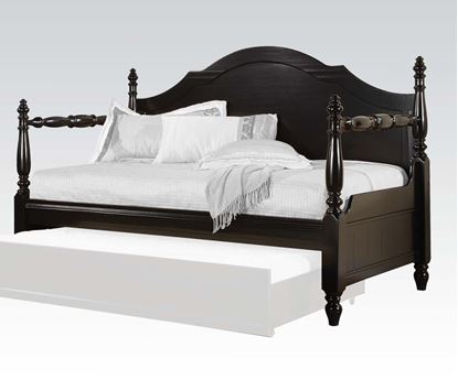 Picture of Traditional Poster Daybed in Black Finish
