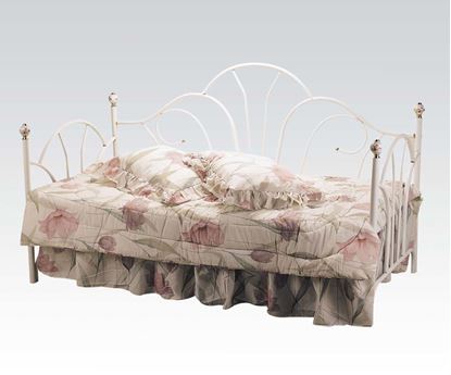 Picture of Provence White Day Bed w/ Porcelain Knobs 