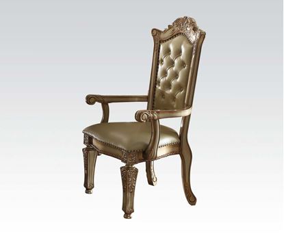 Picture of VENDOME GOLD ARM CHAIR (Set of 2)  (Set of 2)