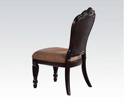 Picture of Le Havre 2 Pcs. Two Tone Brown Side Chair    (Set of 2)