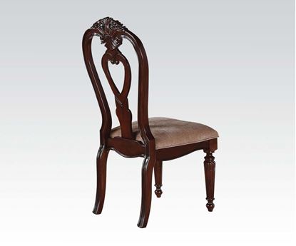 Picture of Gwyneth Double Pedestal 2 Pcs. Cherry Side Chair by   (Set of 2)