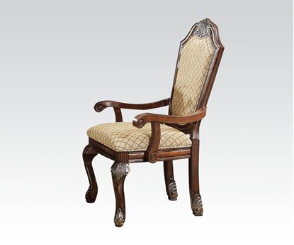 Picture of Chateau De Ville Espresso 2 pcs Arm Chair by   (Set of 2)