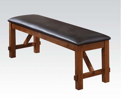 Picture of Appollo Distressed Oak Dining Bench