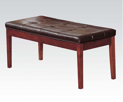 Picture of 7056 Bologna Brown Marble Table Top Dining Bench