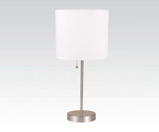 Picture of Table Lamp W/White Shade, 19"H  (Set of 2)