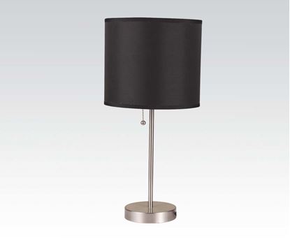 Picture of Table Lamp W/Black Shade, 19"H  (Set of 2)