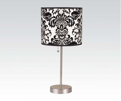 Picture of Table Lamp W/Floral Shade, 19"H  (Set of 2)