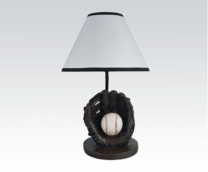 Picture of Baseball Table Lamp 16"H  (Set of 2)