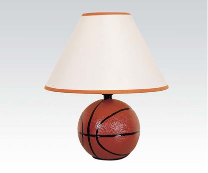 Picture of Ceramic Table Lamp Basketball Design, 15"H  (Set of 8)