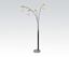 Picture of Crystal Black Floor Lamp W/Marble Bs