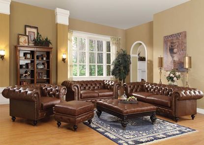 Picture of Shantoria Dark Brown Living Room Set